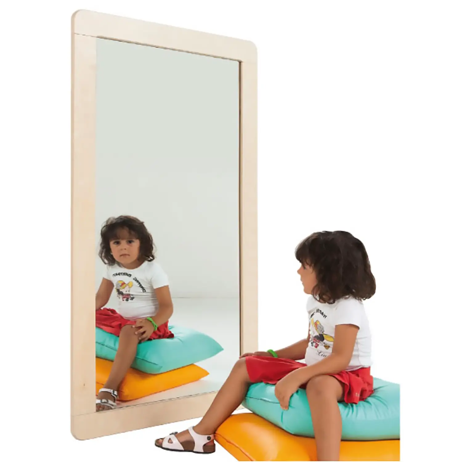 Specchio Verticale a Parete cm. 72x132 per la Scuola dell'infanzia - Specchi