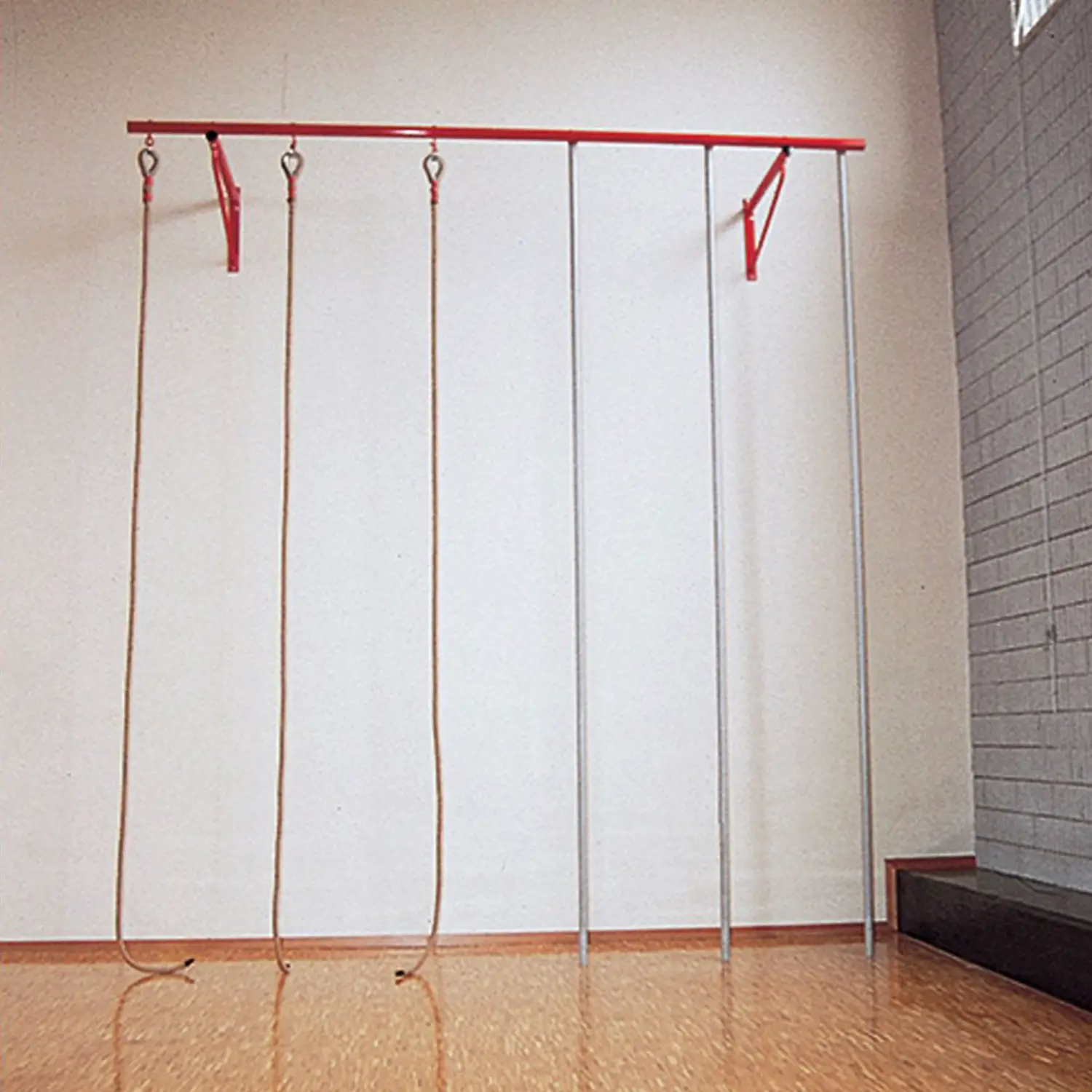 Climbing Stage 2 Ropes 2 Poles Mt.6 - Sports Equipment