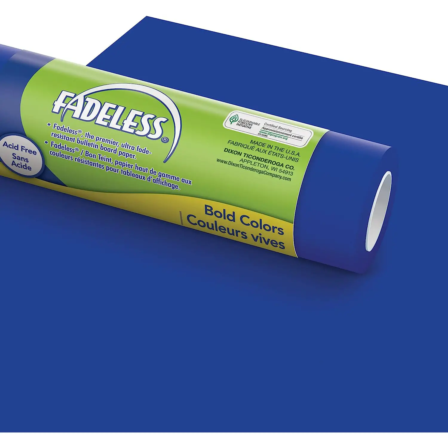 Wallpaper cm. 122 x 3.6 mt. Royal Blue - Paper and cardstock