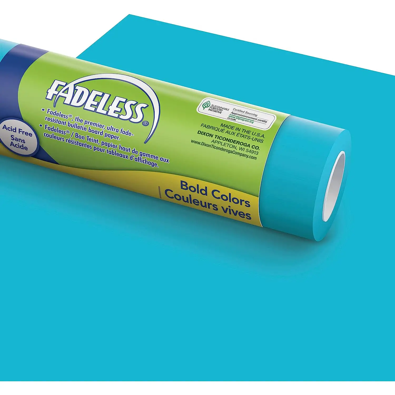 Wallpaper cm. 122 x 3.6 mt. Light blue - Paper and cardboard