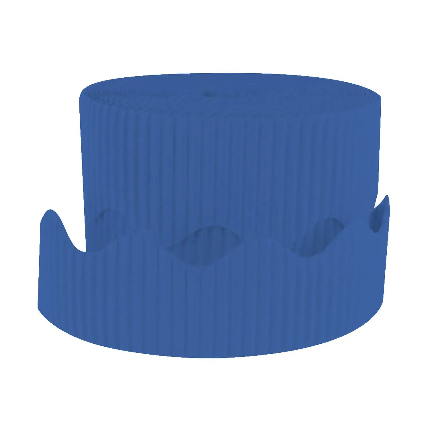 Blue Waves Cardboard Edges - Paper and Cardboard