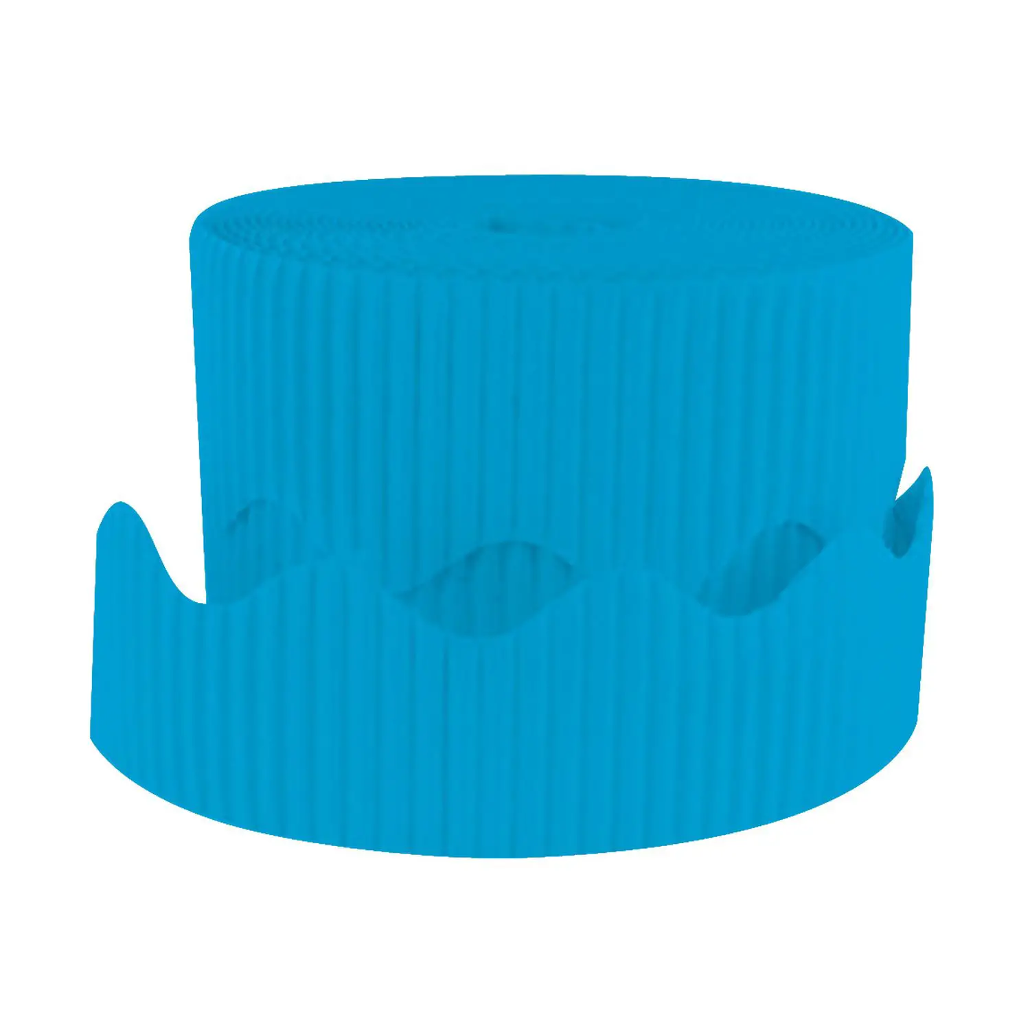 Bordi Cartondulato Onde Blu Royal – Rotolo 5,7 x 15 m - Carta e cartoncino