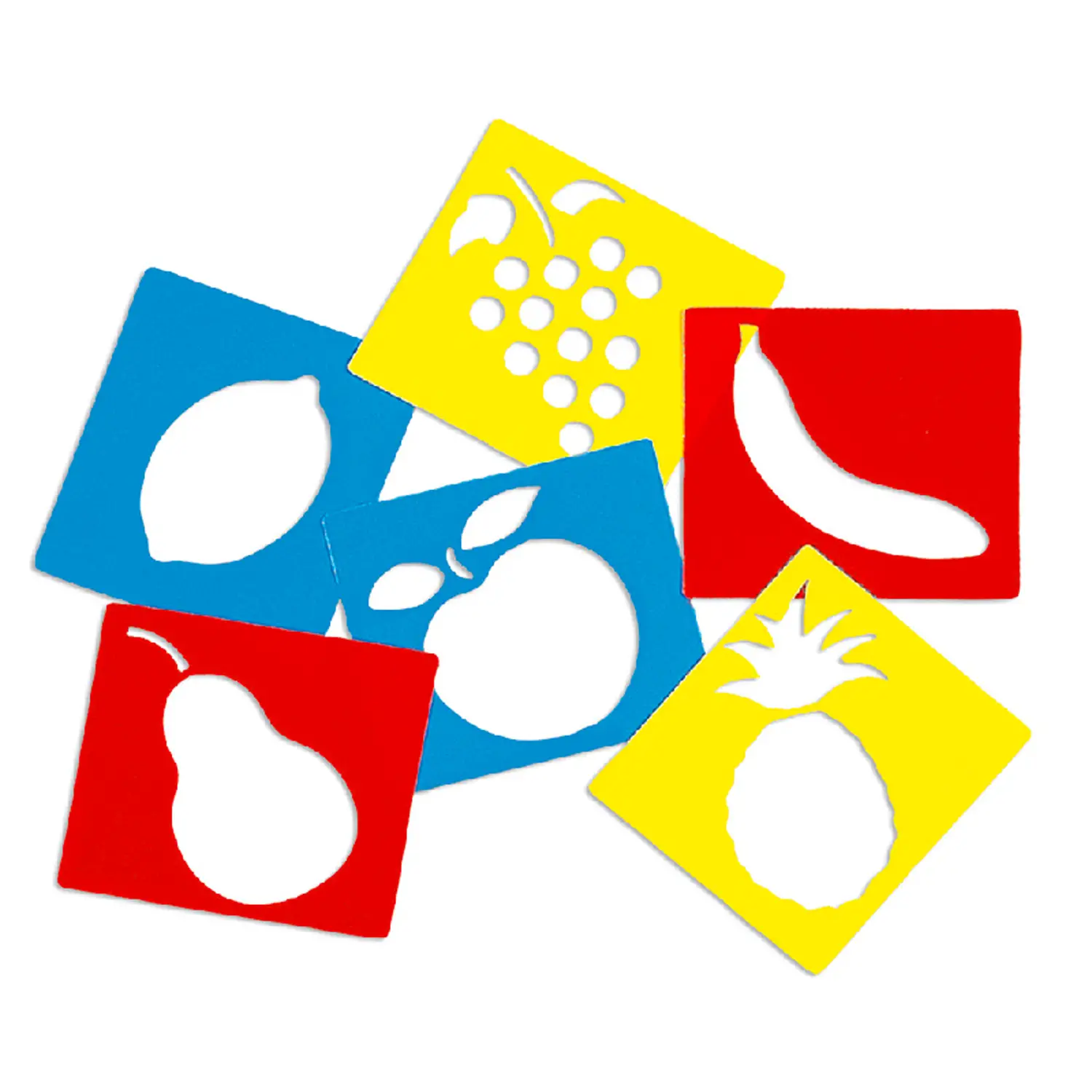 Stencil Sagome Frutta – Creatività e Divertimento per Bambini - Stencil