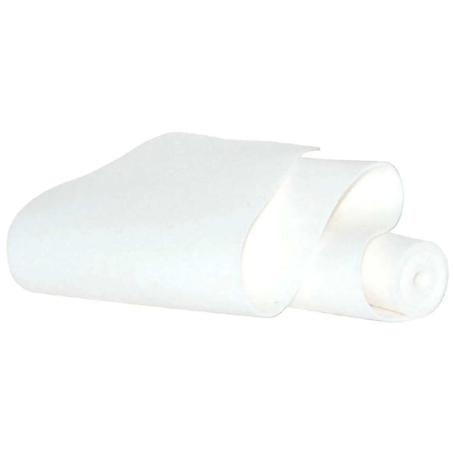 Panno Lenci Rotolo Bianco 45cm. x5mt - Tessuti e stoffe