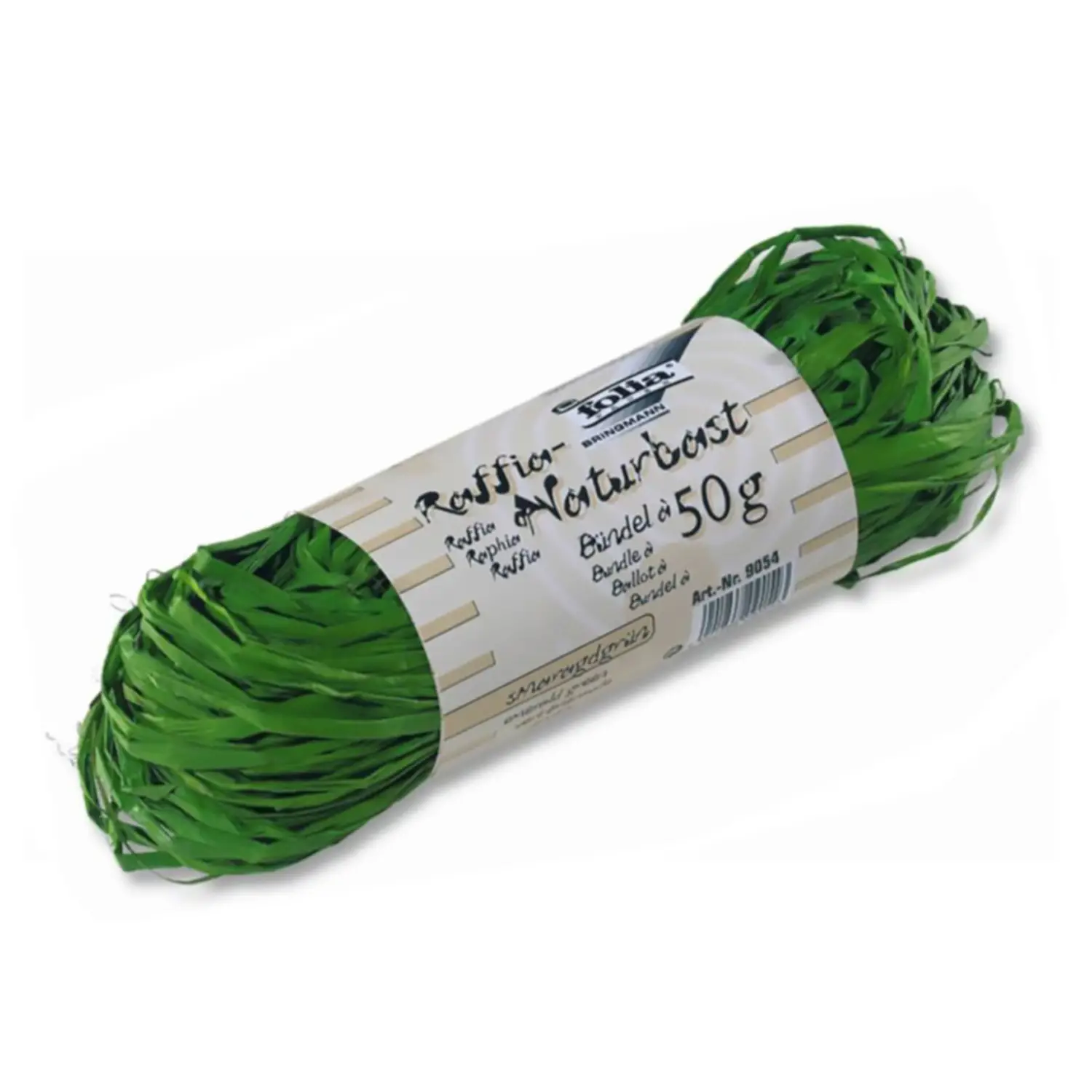 Raffia Vegetale Verde Chiaro – Matassina 50 gr - Rafia, nastri e cordoncini