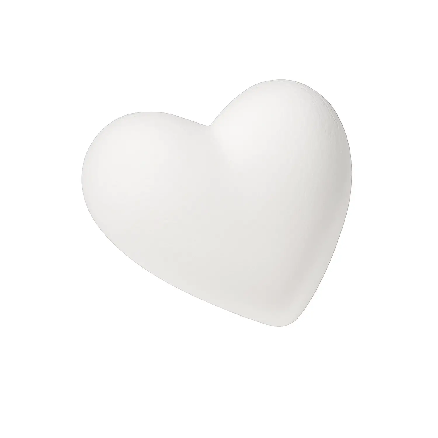Cuore in Polistirolo – 5 cm - Cellulosa Plastica Polistirolo