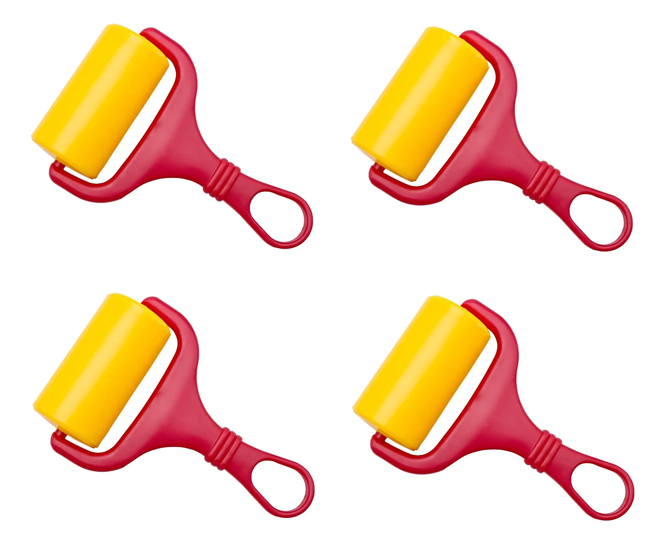 Rullo Mattarello in Plastica Liscio – 6,5 cm - Paste per modellare