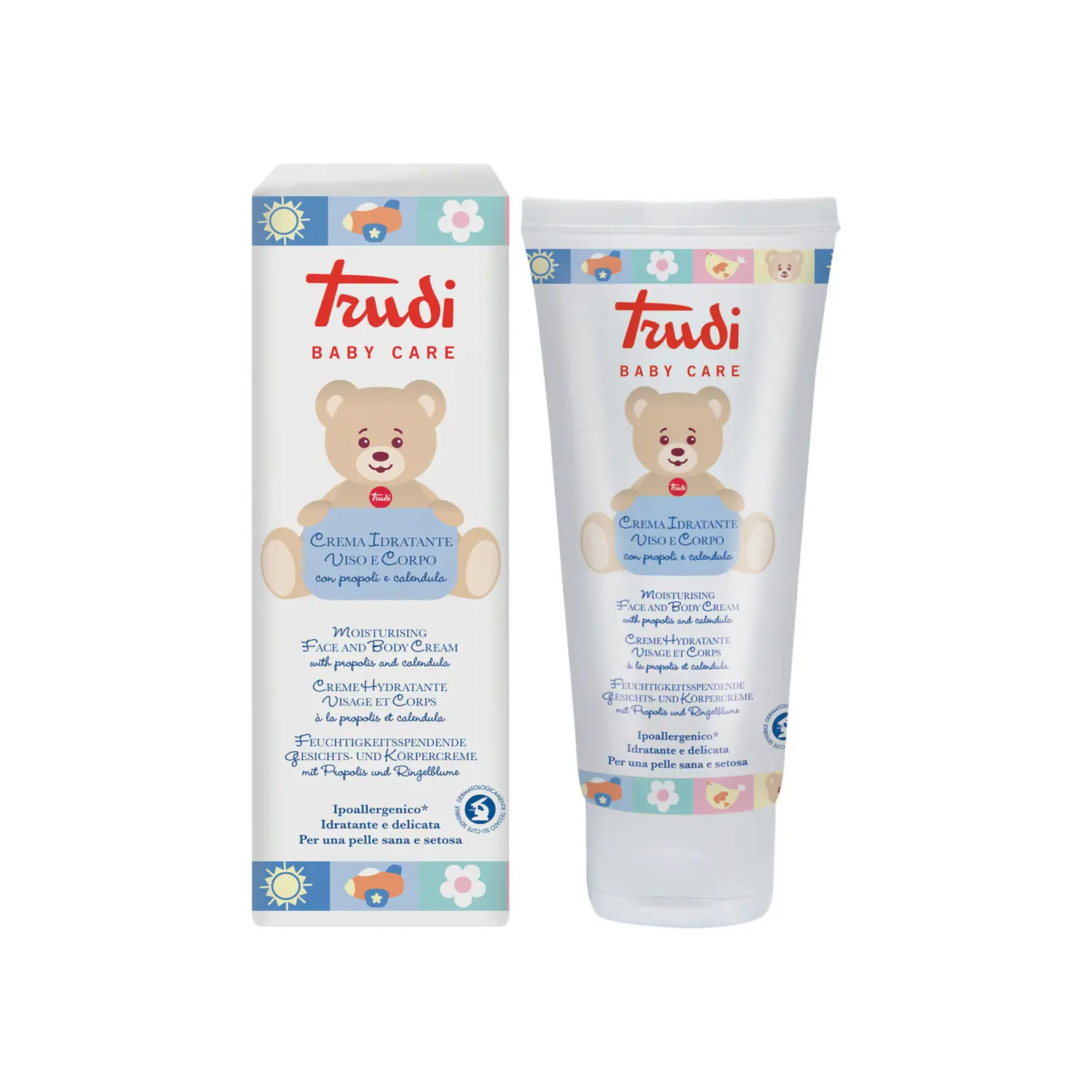 Crema Idratante Trudi Baby Care 100 ml - cosmesi e igiene