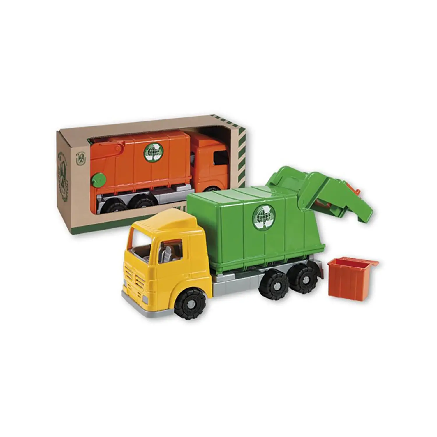 Camion Spazzatura Millennium Ecologico con Cassone Apribile - modellini