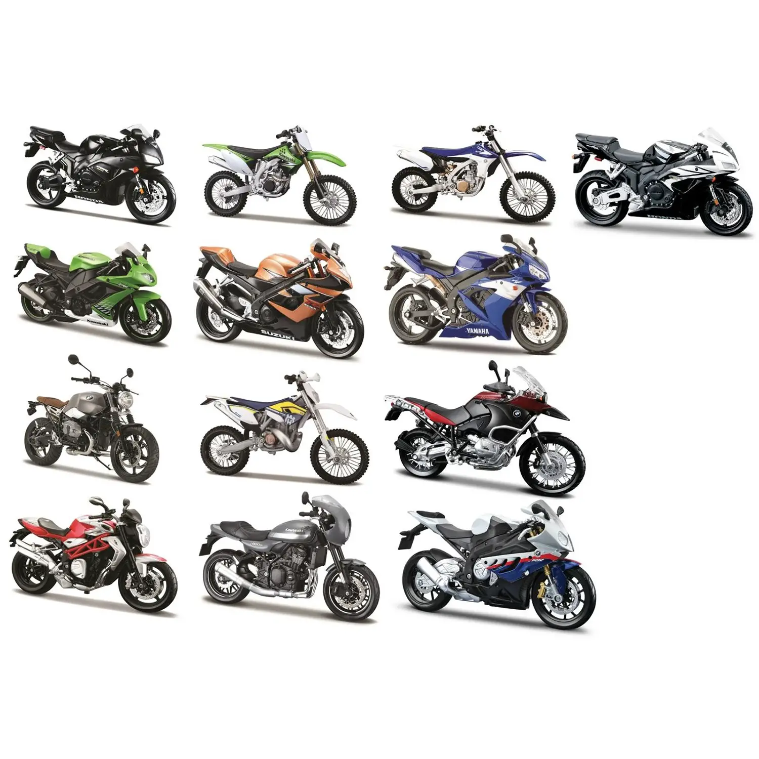 Motorcycles 1:12 Stradali - models