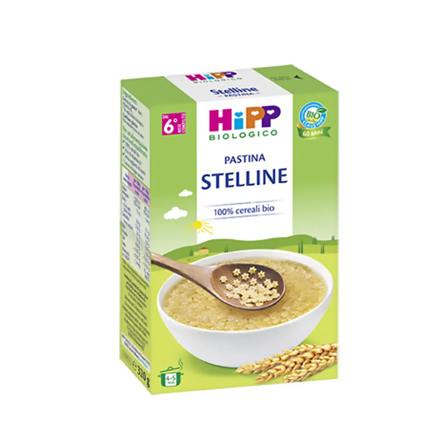 HiPP Pastina Stelline – Pasta Biologica 320g per Bambini - pastine