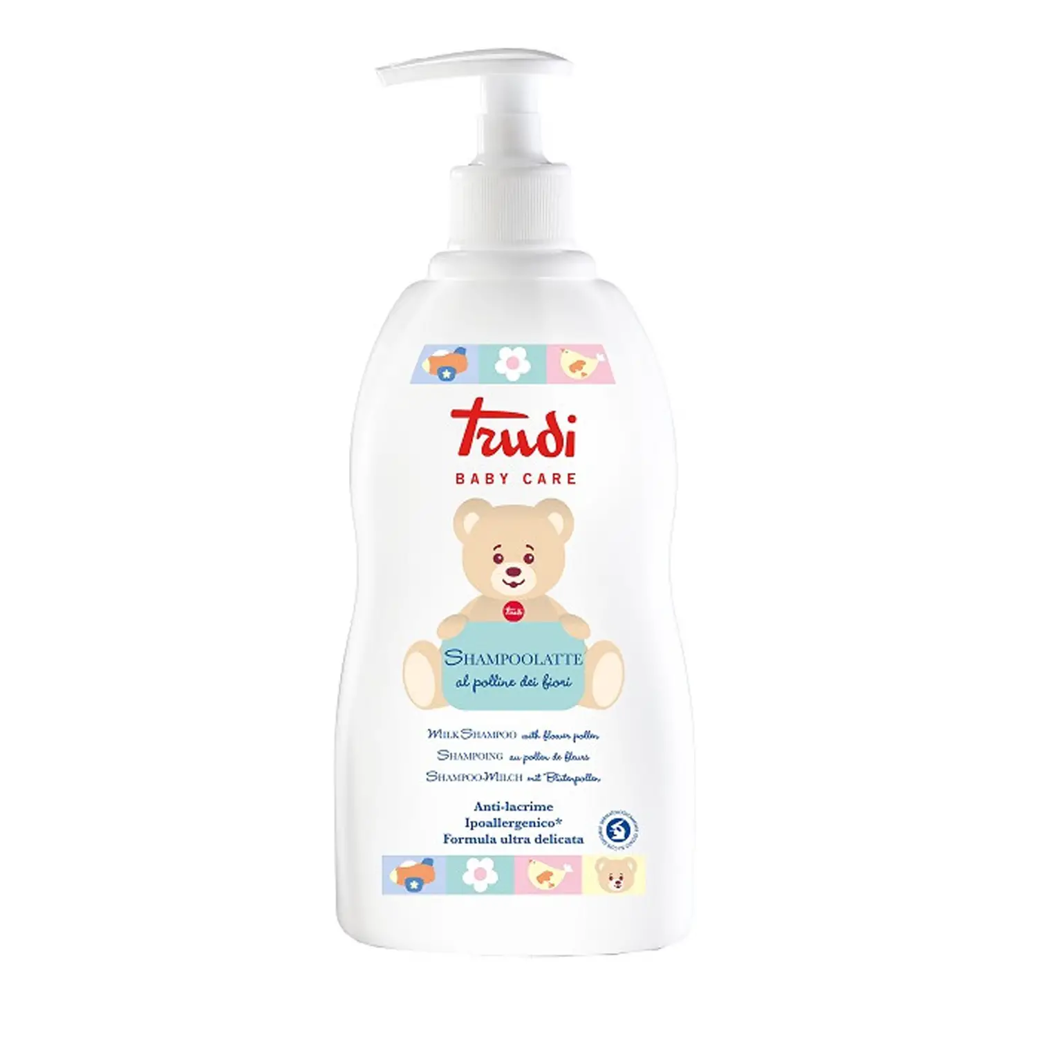 Shampoolatte Trudi Baby Care al Polline dei Fiori – 500 ml - cosmesi e igiene