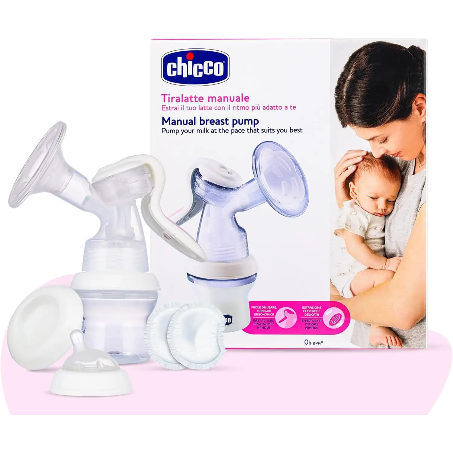 Natfeeling Step Up Manual Breast Pump - Breastfeeding