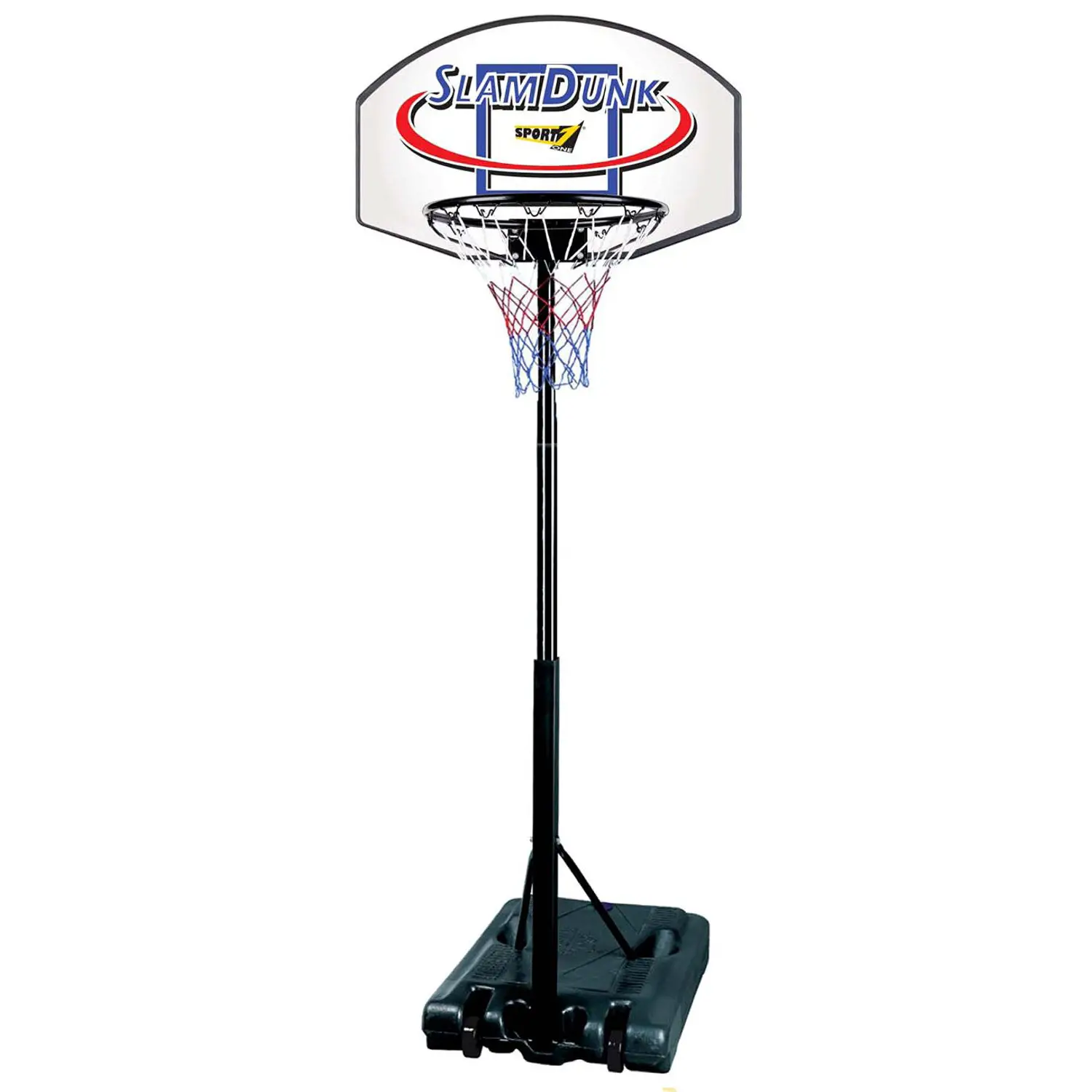 Piantana Basket Slam Dunk 150/210 cm – Canestro Regolabile - Attrezzature sportive