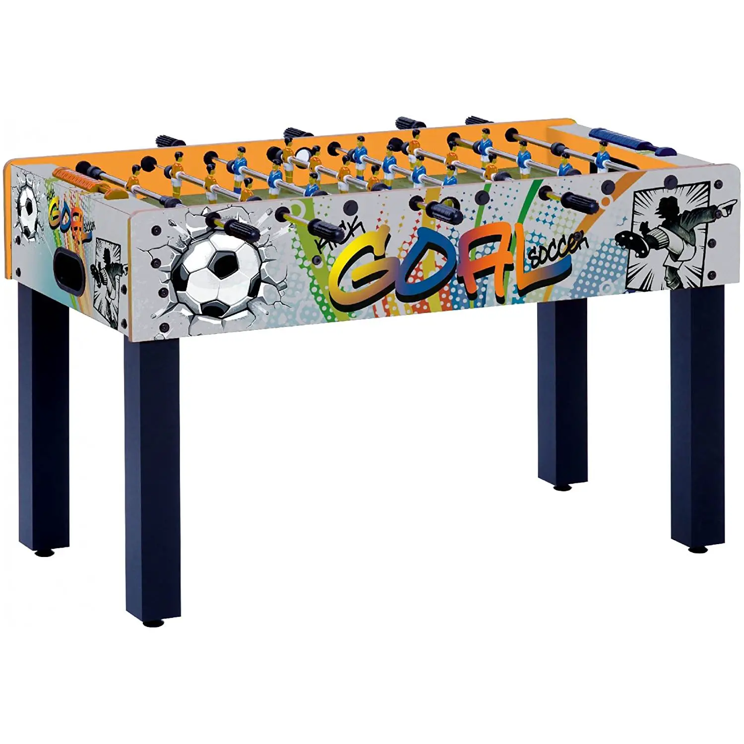 Foosball Table Football F-1 Goal with Rebound Rods - game tables
