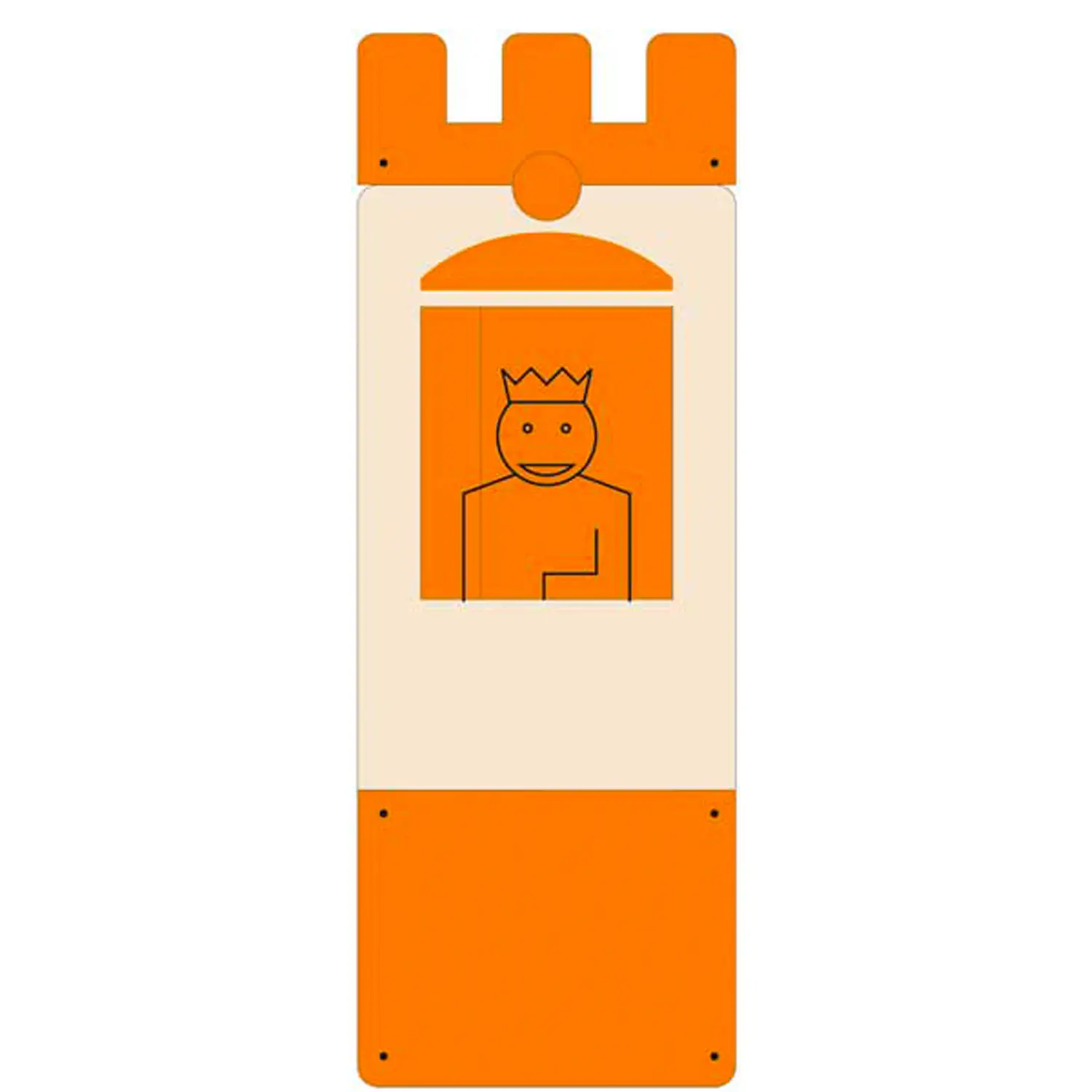 Tavolo Scuola Infanzia a Scomparsa Decoro Castello Misura 2 - Conforme CAM Criteri Ambientali Minimi - Cattedre e tavoli lavoro