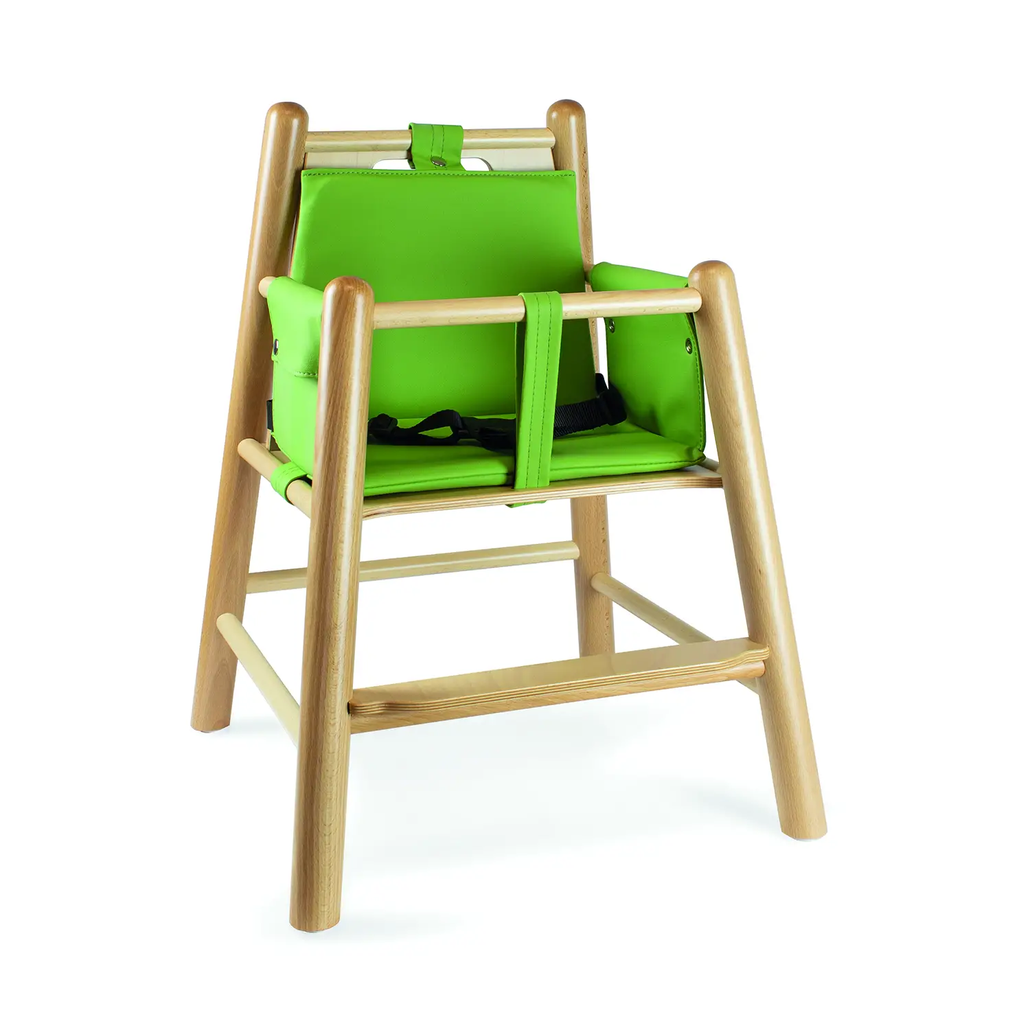 Seggiolone in Legno per Asilo Nido e Scuola Infanzia - Conforme CAM - Tavoli pappa e sedioloni