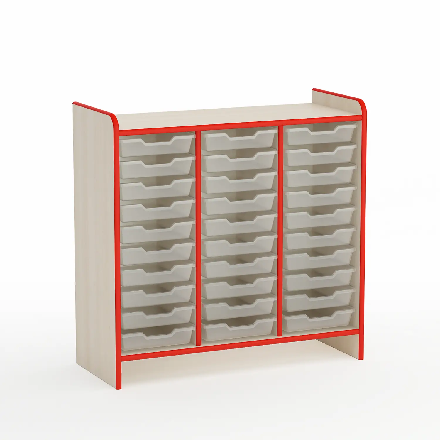 Mobile Scuola Modus a 30 Cassetti - Conforme CAM - Arredo Nido e Infanzia