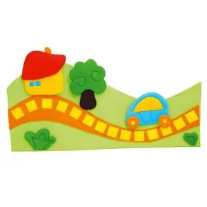 Kindergarten and Childhood Decoration Soft Tree Wall Panel - Soft Wall Decorations