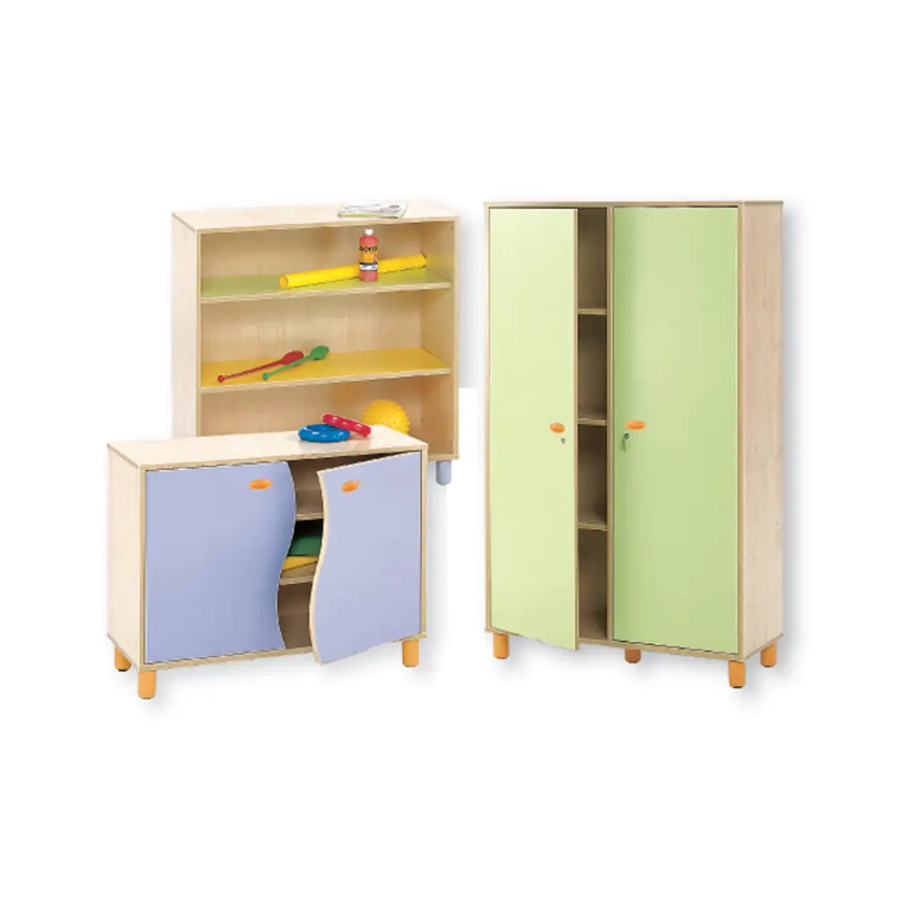 Mobili Scuola Infanzia Onda Kit 3 - Arredo Nido e Infanzia
