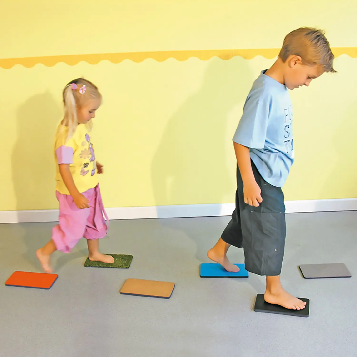 L’Isola del Tesoro – Piastre Tattili Sensoriali 12 Pezzi - Sviluppo sensoriale