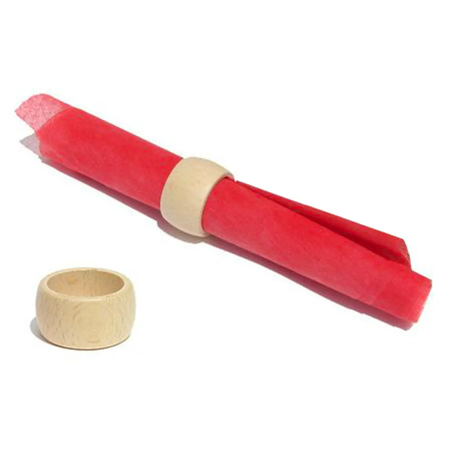 Portatovagliolo in Legno - 43 x 26 mm – 25 Pezzi - Soggetti in legno