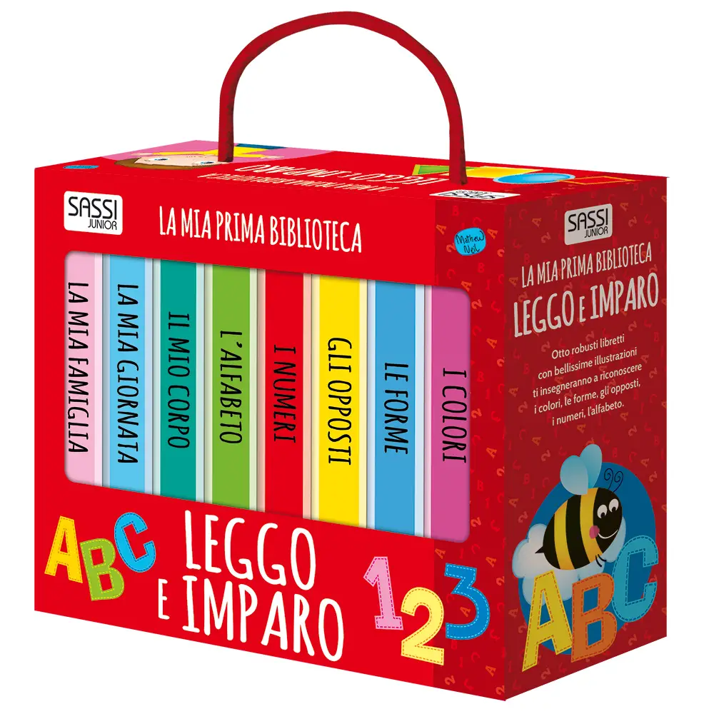 La Mia Prima Biblioteca – Leggo e Imparo | Libri Educativi per Bambini - Prima biblioteca