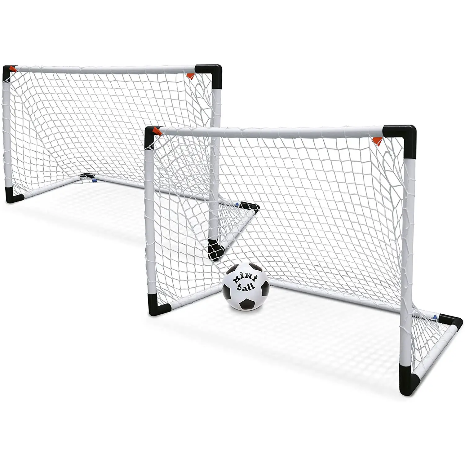 Set 2 Mini Porte da Calcio Mondo 18014 – Divertimento e Allenamento - Attrezzature sportive