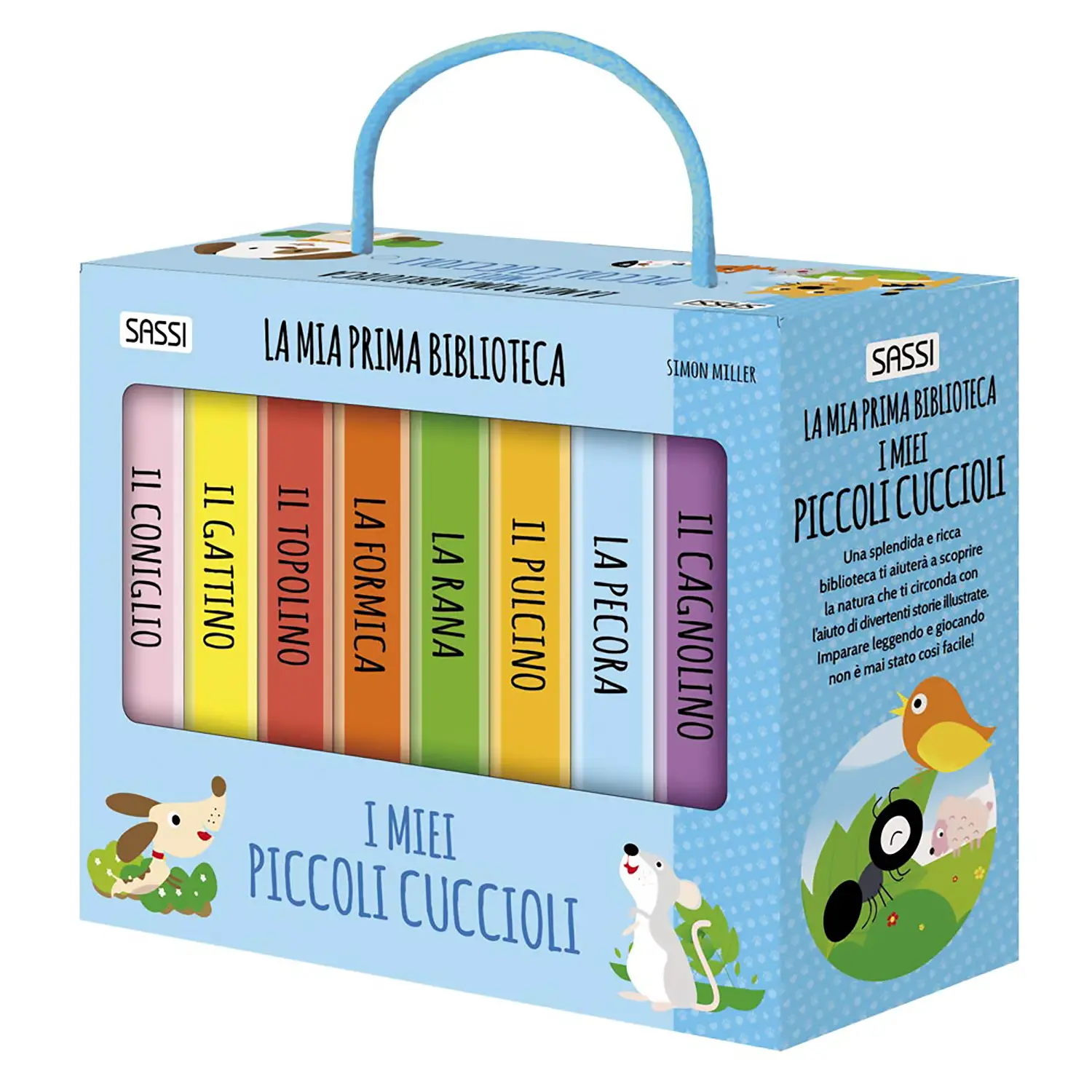 La Mia Prima Biblioteca – I Miei Piccoli Cuccioli | Libro Illustrato - Prima biblioteca