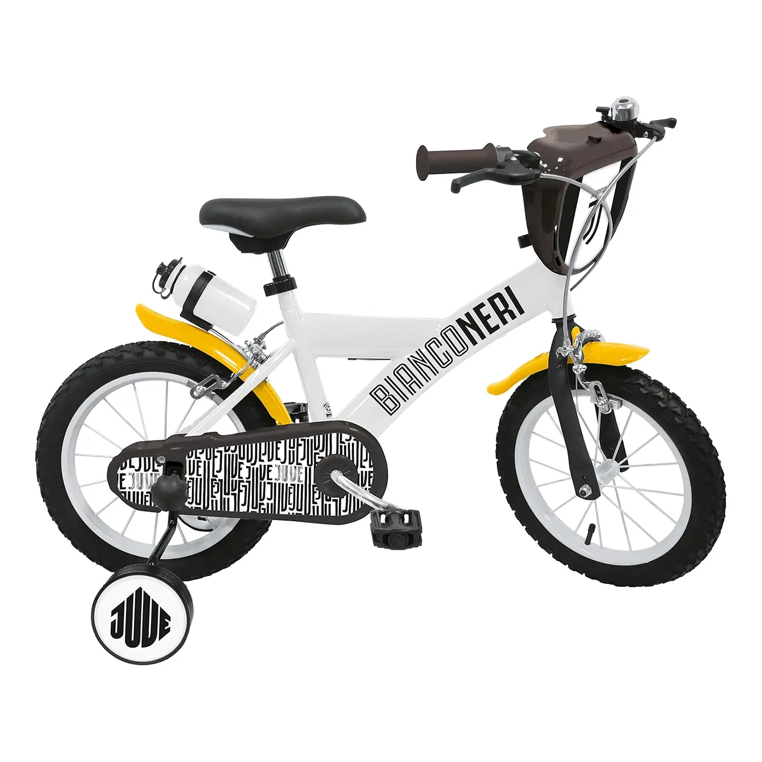Bicicletta Bambini 16 Pollici Juventus – 4-7 Anni - biciclette bambini