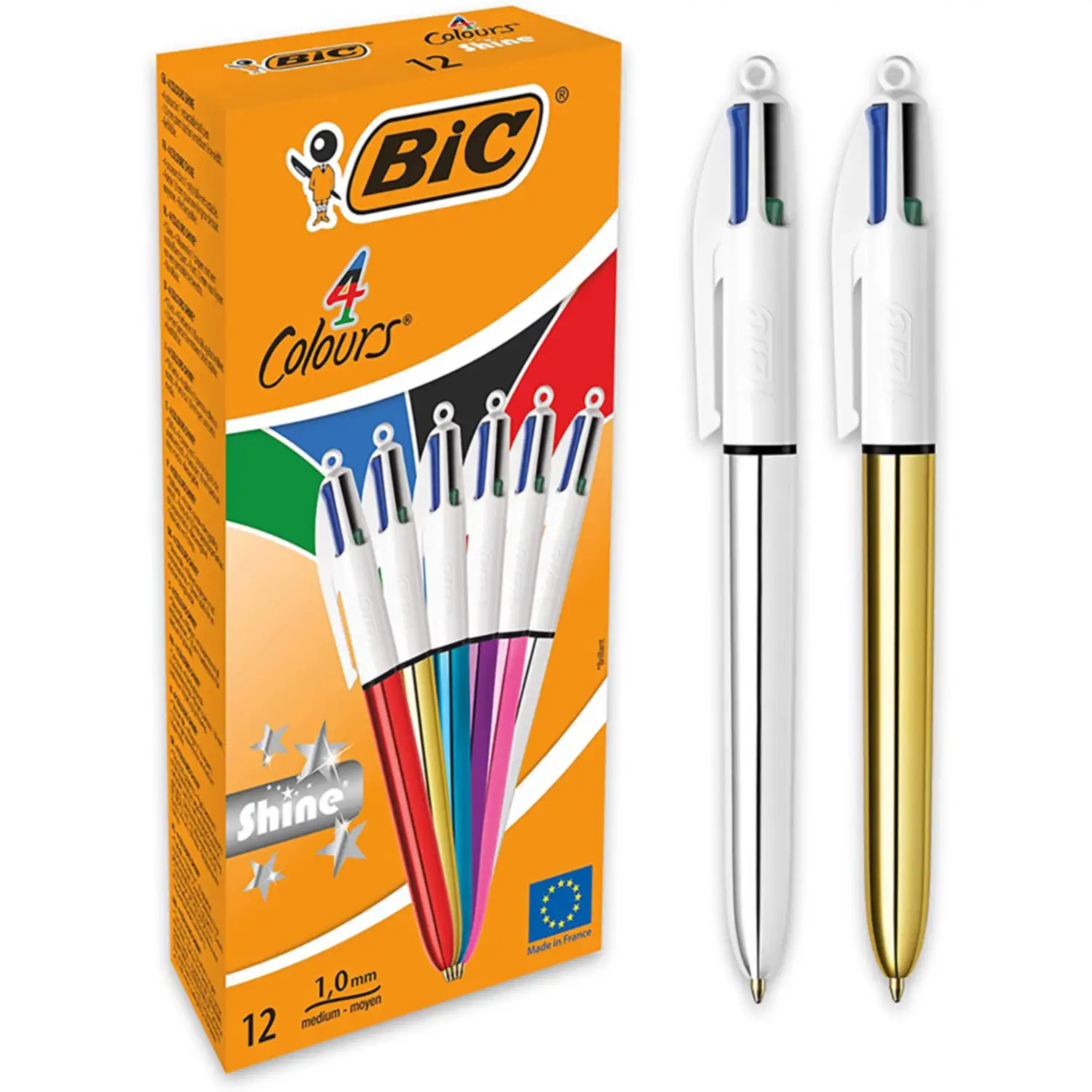 Bic 4 Colours Fluo pen - office marker pens
