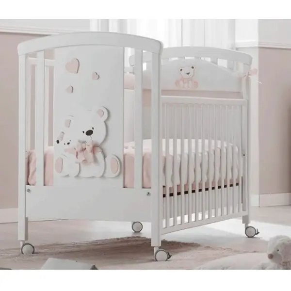 Lettino Tato Bianco Rosa Erbesi - collezioni