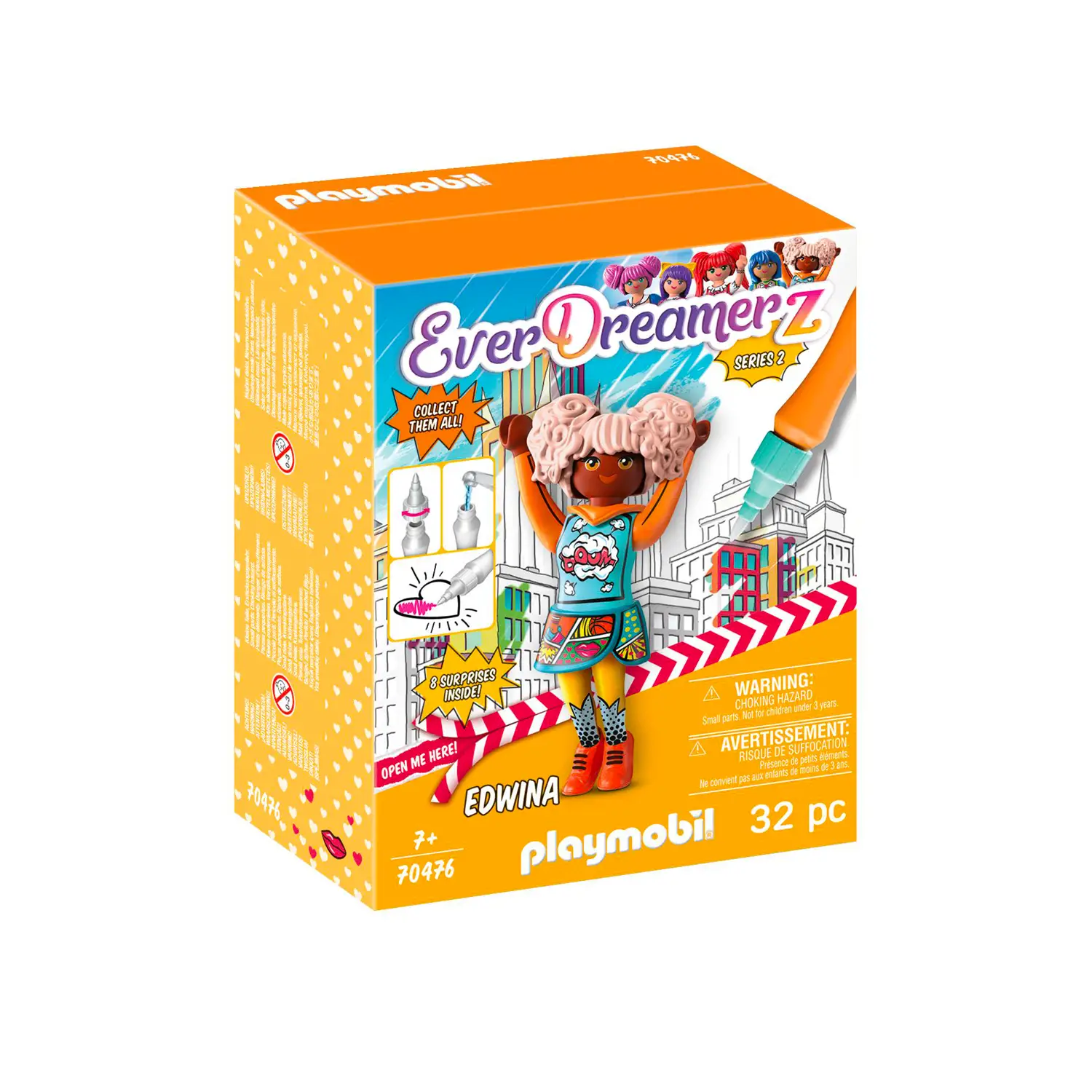 Edwina Comic World Playmobil Everdreamerz – Play Set Bambini con Accessori Creativi - playmobil