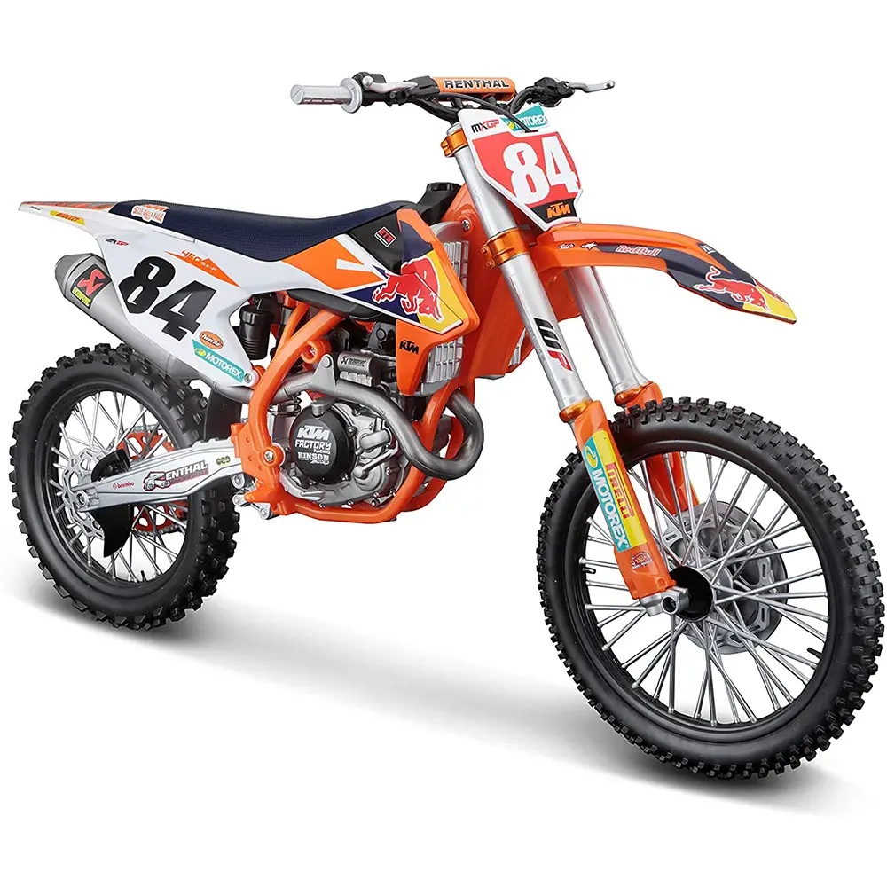 Moto 1:6 Red Bull Ktm Supercross Sx450 - modellini