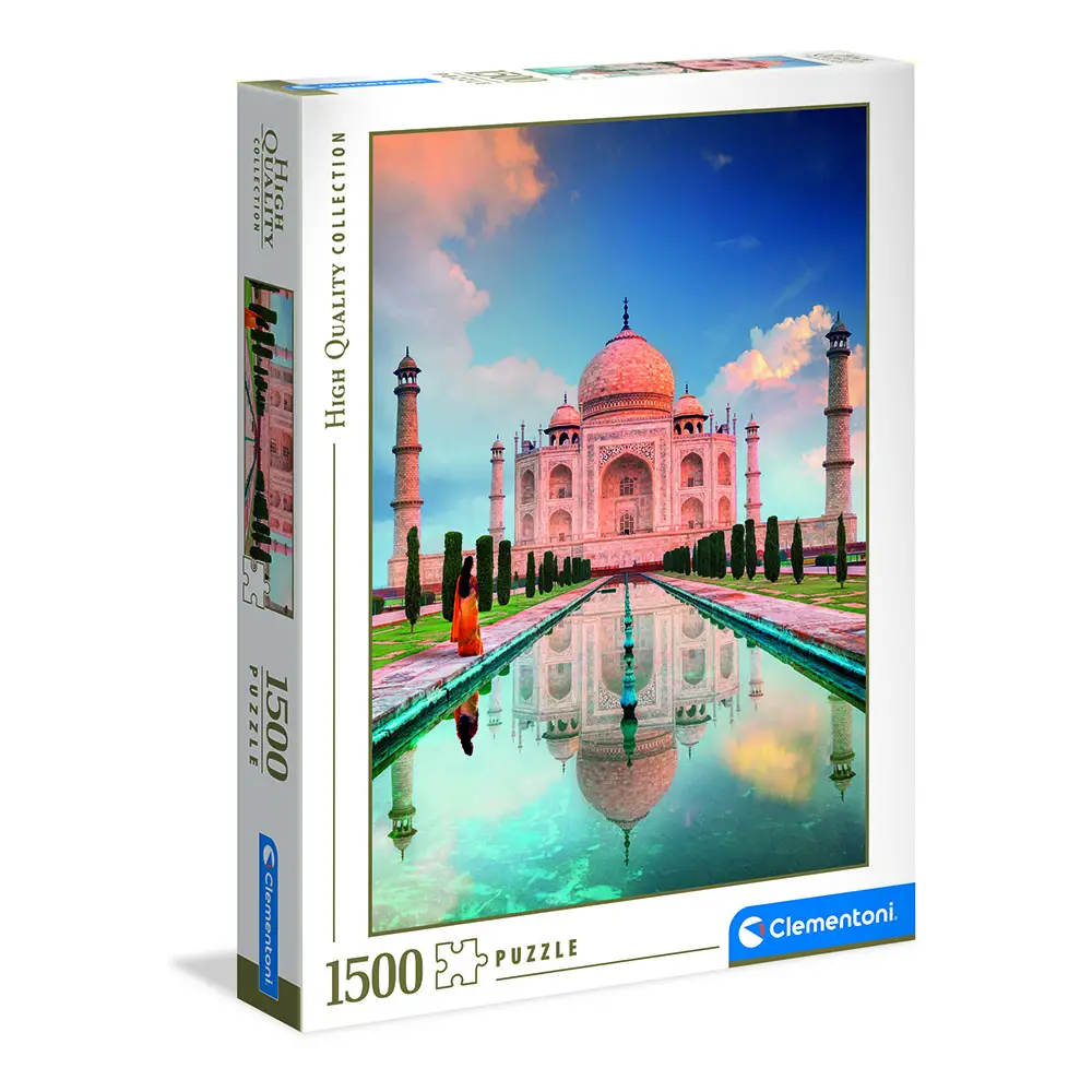 Puzzle 1500 Pezzi HQC Taj Mahal – Clementoni High Quality Collection - puzzle adulti