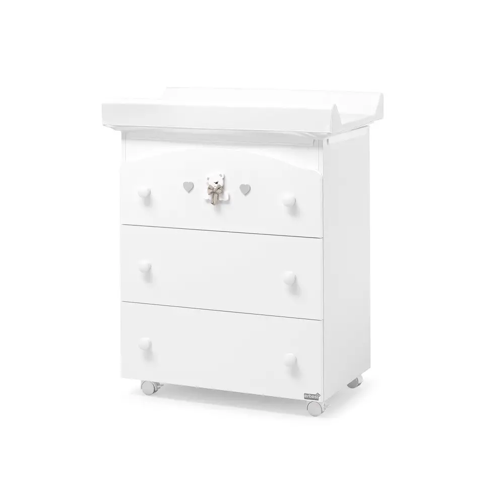 TATINO BAGNETTO ERBESI BIANCO TORTORA - Zona cambio e bagno