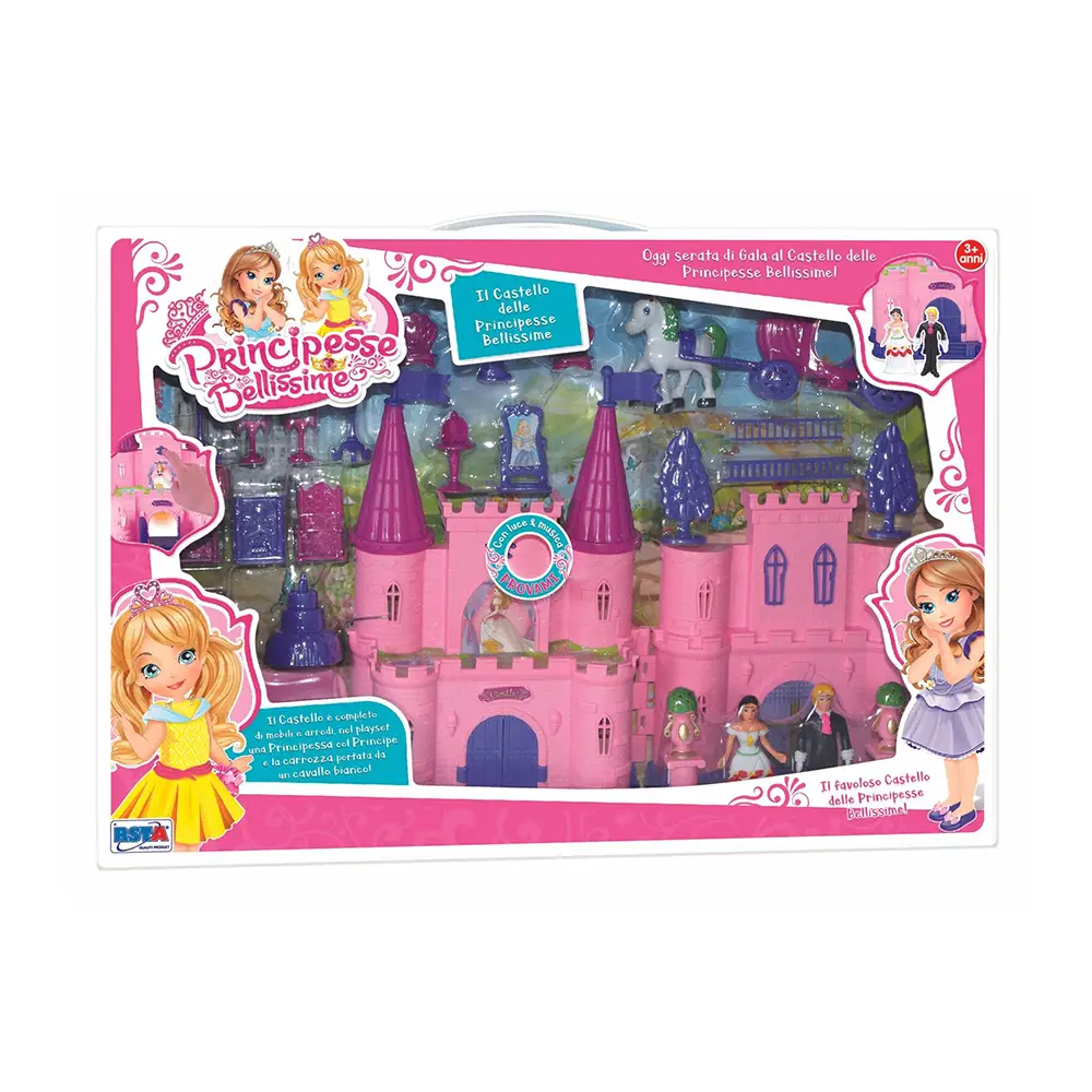 Playset Castello delle Principesse – Magia e Avventure Reali - play set e accessori bambole