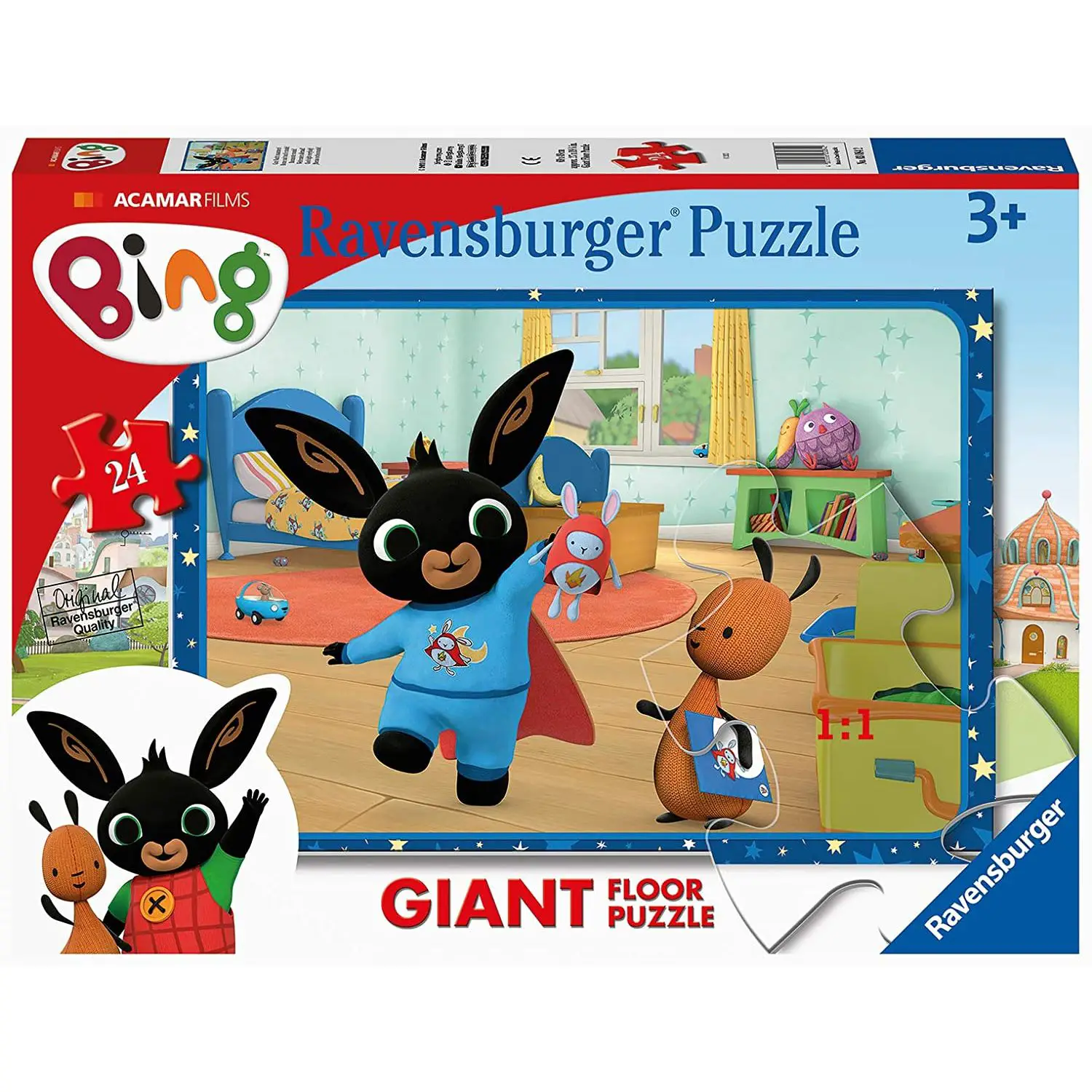 Puzzle 24 Pezzi Giant Bing - Ravensburger - Puzzle in cartone