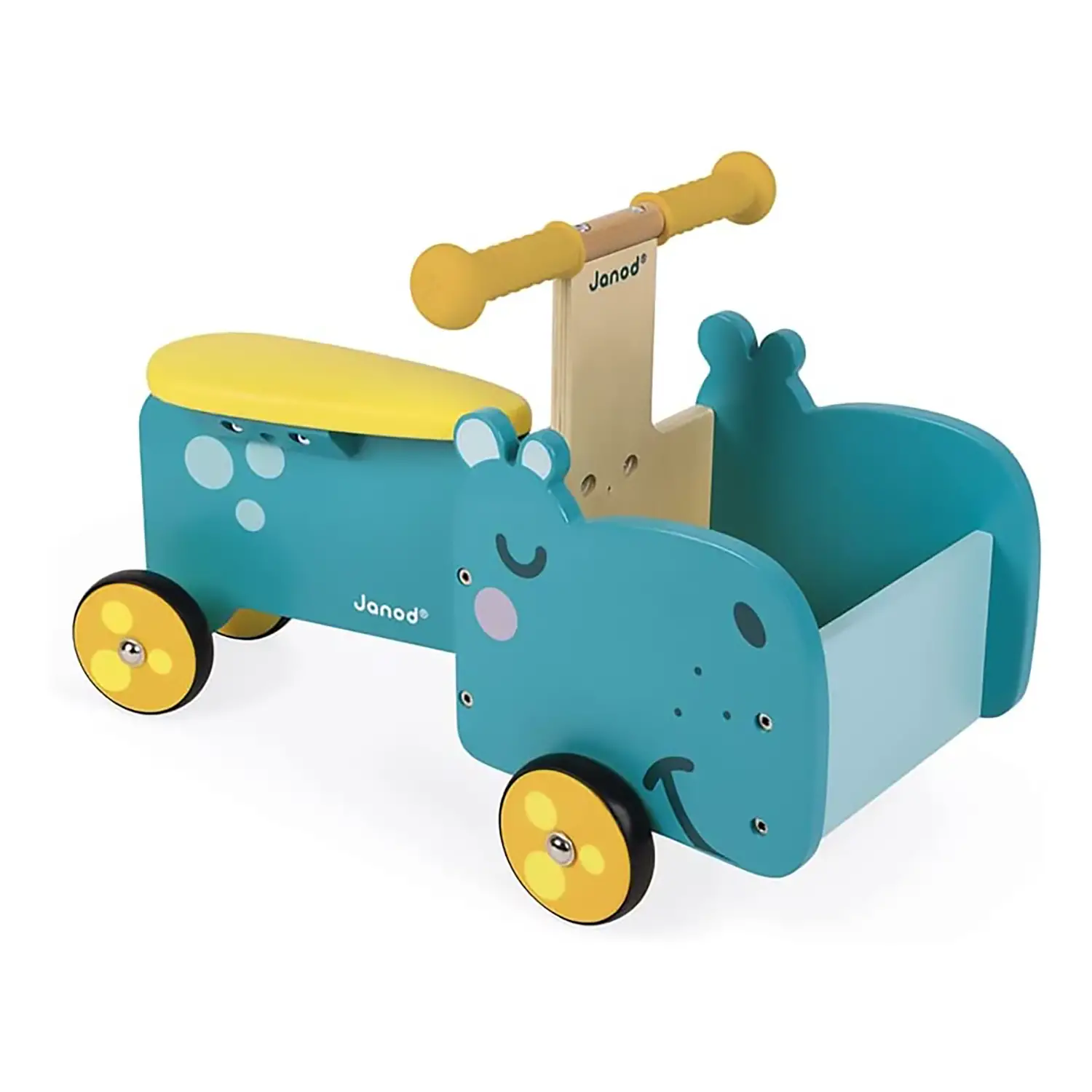 Primi Passi Ippopotamo Cavalcabile JANOD J08003 - Primi giochi