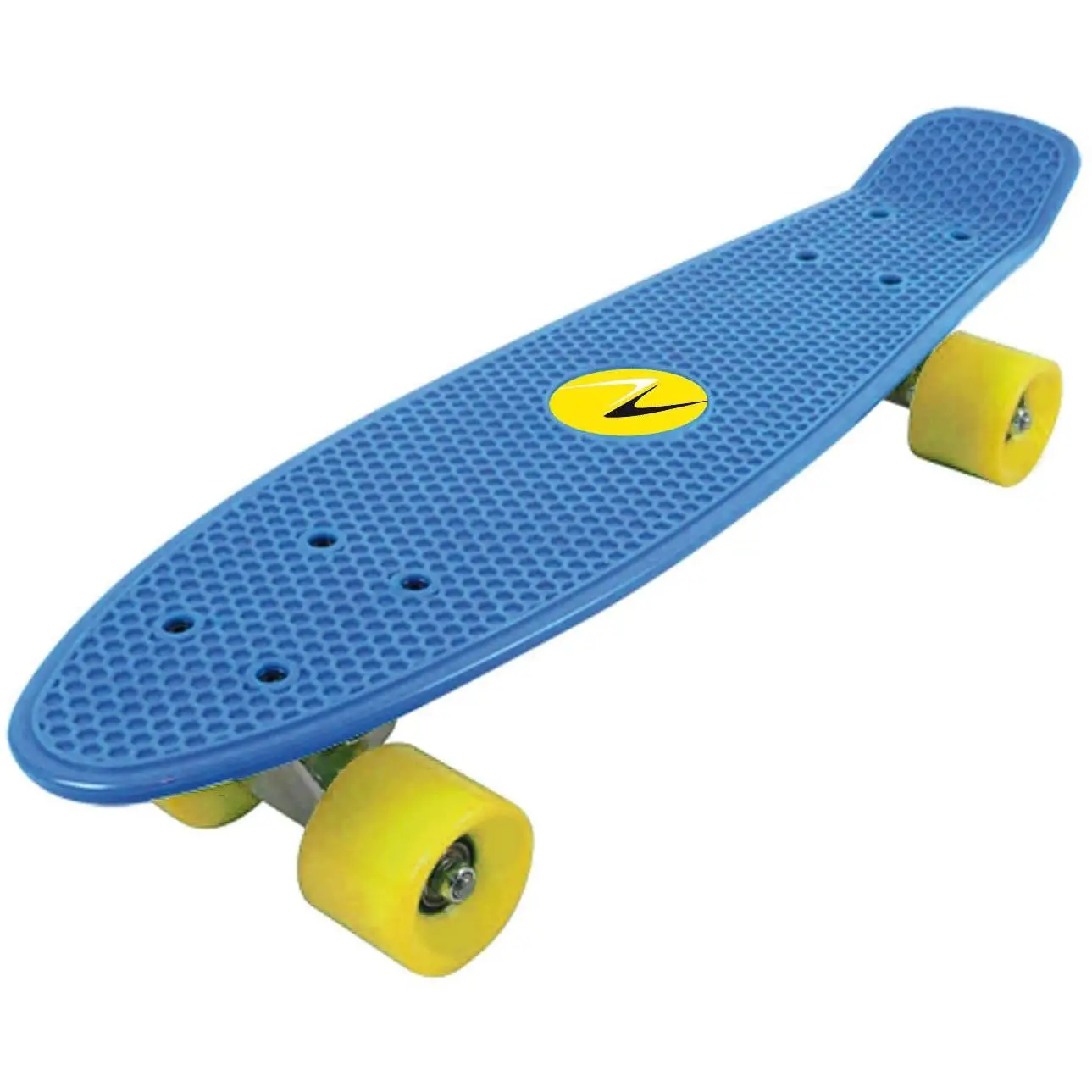 Skateboard Freedom Tavola Azzurra Ruote Gialle - Divertimento Sicuro - skateboard
