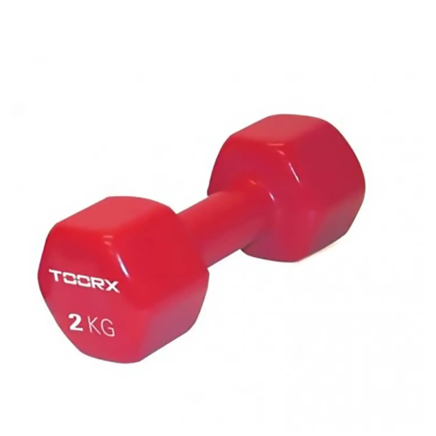 Manubrio in Vinile 2 kg - Rosso MV-2 - pesi