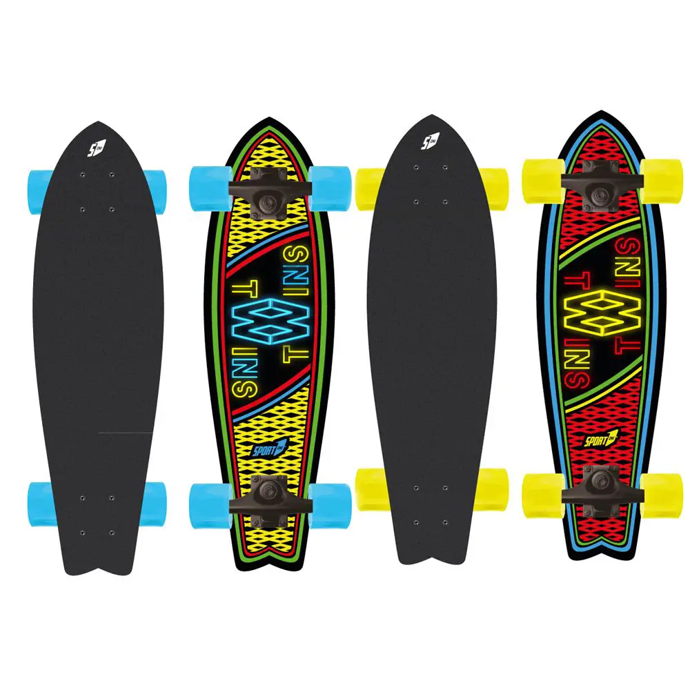 Skateboard Twins ABEC5 – 100 kg: Divertimento e Stile - skateboard