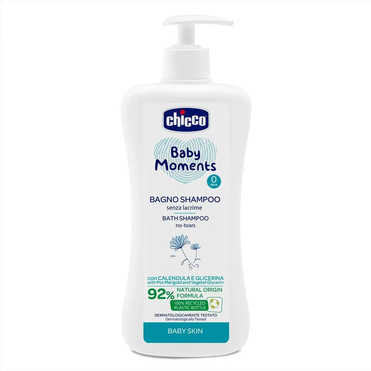 Baby Moments Bagno Shampoo 500ml - Detergente Delicato per Neonati - cosmesi e igiene