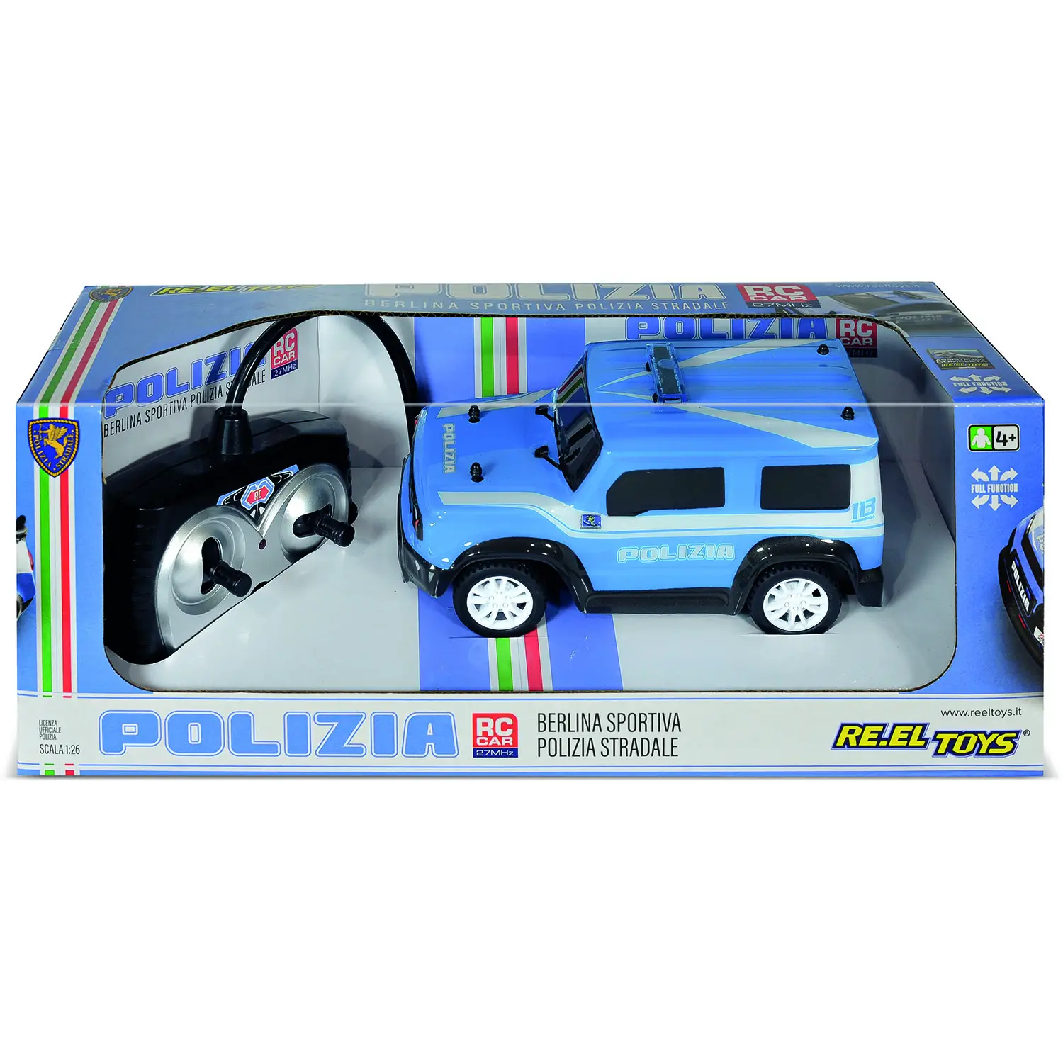 R/C Auto 1:26 Fuoristrada Polizia - Suv Radiocomandato - radiocomandi