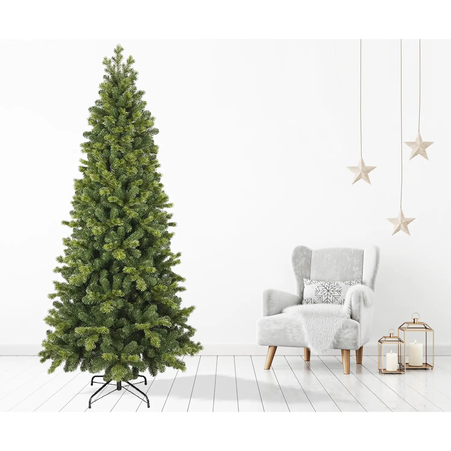 Albero di Natale Nevada SLIM 240 cm - alberi