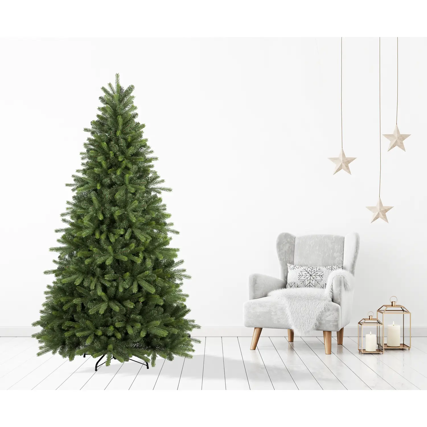 Albero di Natale Matera 210 cm – Realistico, Tradizionale e Folto - alberi