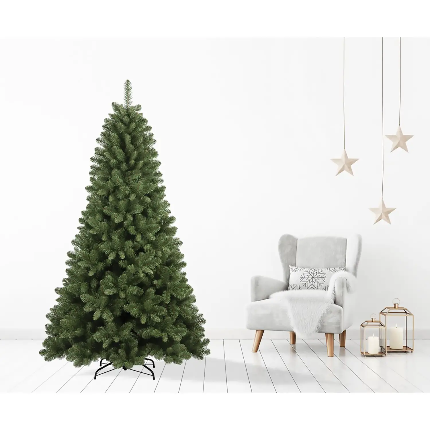 Albero di Natale Colosseo 180 cm – Folto, Realistico e di Alta Qualità - alberi