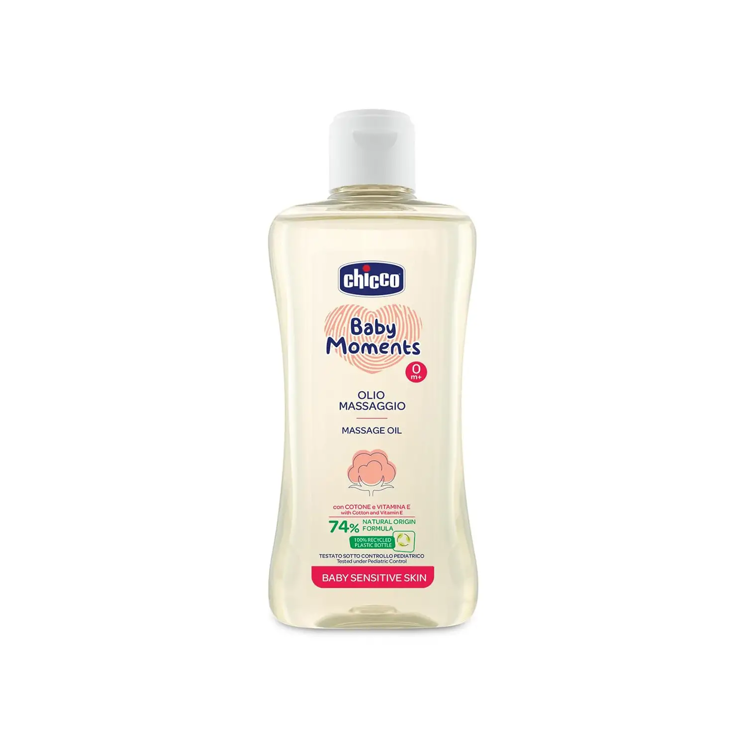 Baby Moments Olio da Massaggio 200ml Sensitive - Cura e Nutrimento per Neonati - cosmesi e igiene