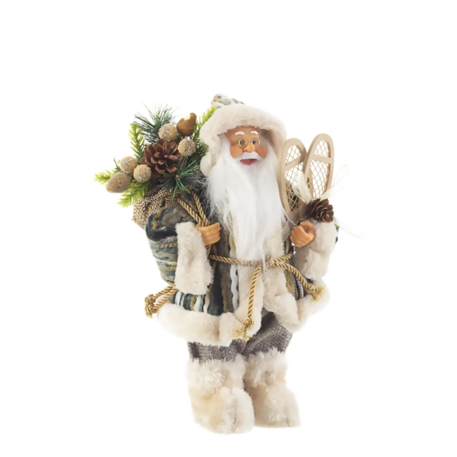 Babbo Charles Stand Verde S – Altezza 30 cm - addobbi casa