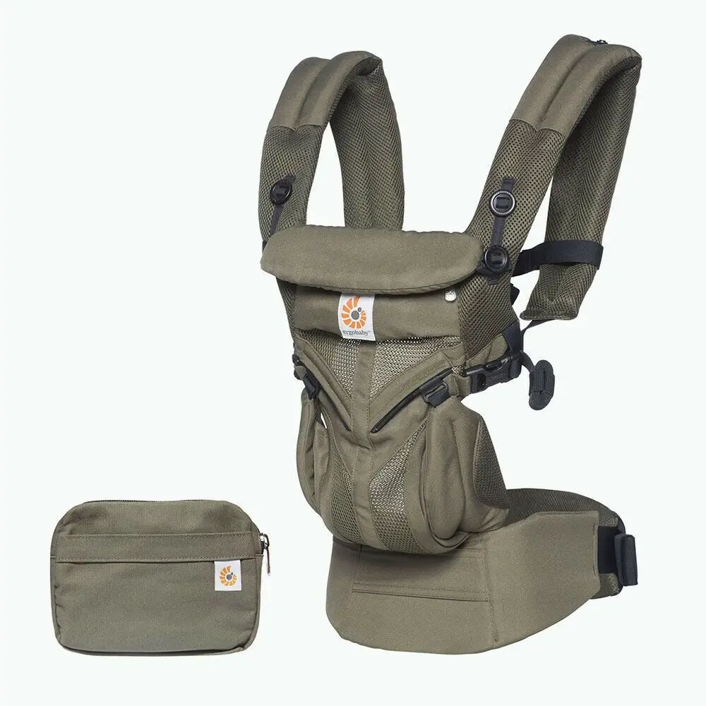 Marsupio Omni 360 Ergobaby Khaki Green - marsupi e zaini porta bimbo
